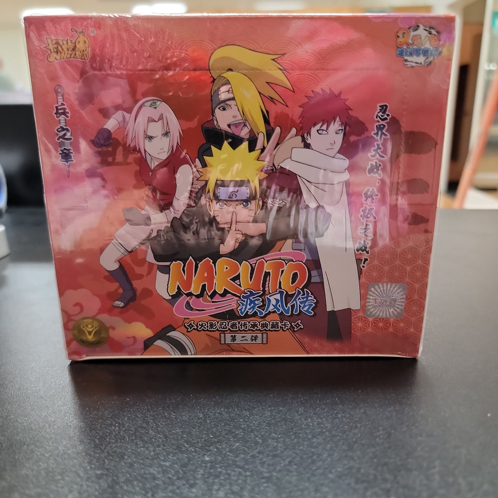 Naruto Tier 2 Wave 2 Booster Box (out of print) Dragons Pride Gaming Naruto Tier 2 Wave 2 Booster Box (out of print) Dragons Pride Gaming
