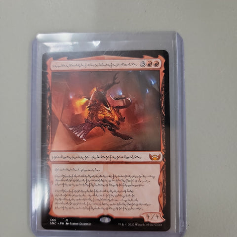 Urabrask, Heretic Praetor Phyrextian Text