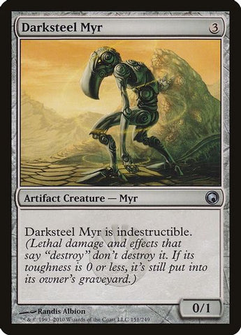 Darksteel Myr Scars of Mirrodin